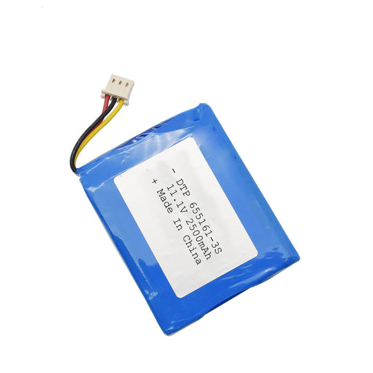 11.1V Lithium Battery Pack 655161-3S 2500mah