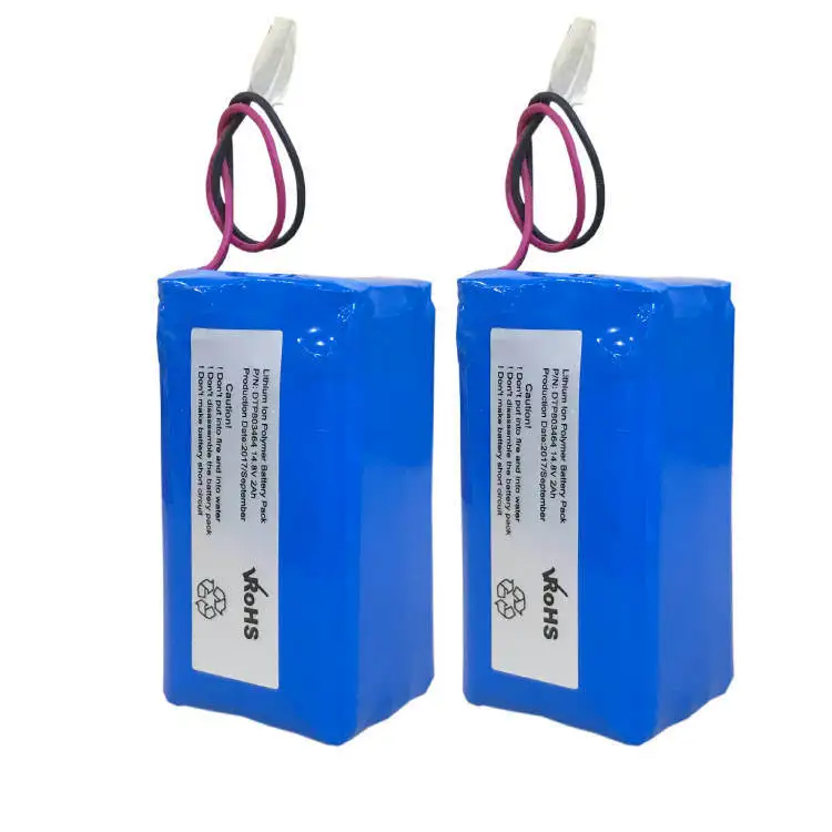 14.8V Lithium Battery Pack 803464-4S 2000mah