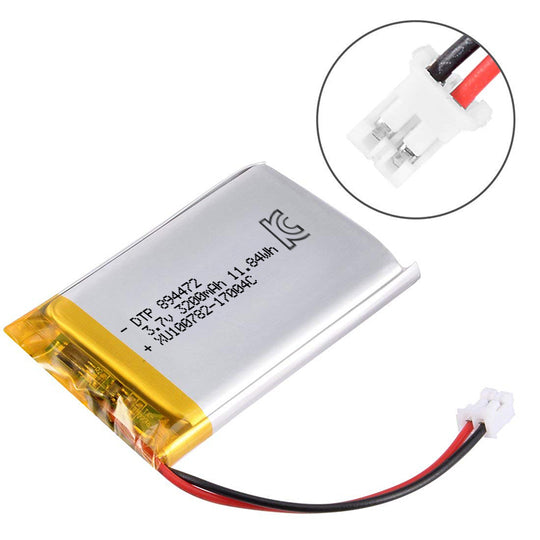 894472 3200mAh with KC62133, EN62133, CE & RoHS | 3.7V LiPo Lithium Ion Battery