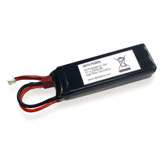 783496-3S 2200mAh | 11.1V 30C High Rate Lithium Battery