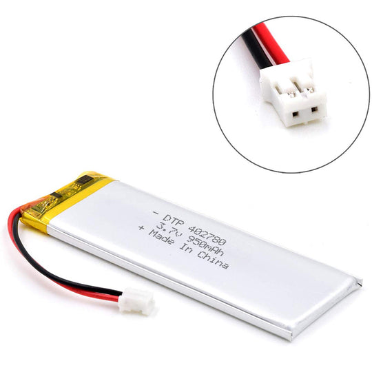 402780 950mAh with KC62133 | 3.7V LiPo Lithium Ion Battery