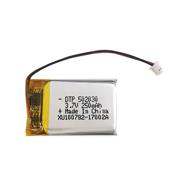 502030 250mAh with KC62133, EN62133, IEC62133, UN38.3, CB, BIS, UL1642, CE & RoHS | 3.7V LiPo Lithium Ion Battery