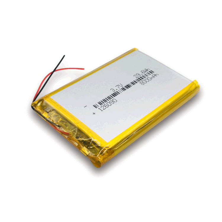 126090 8000mAh | 3.7V LiPo Lithium Ion Battery