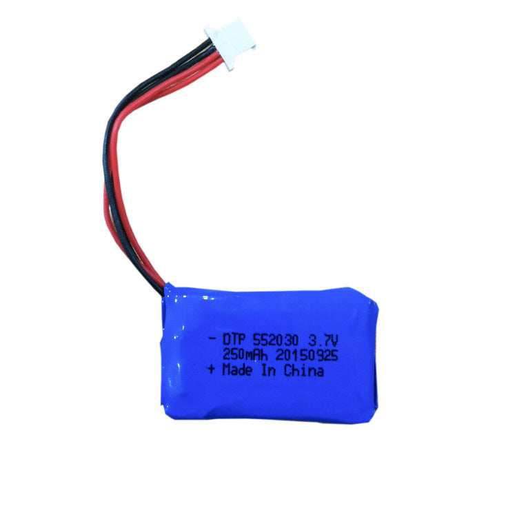 552030 250mAh with UL1642 | 3.7V LiPo Lithium Ion Battery