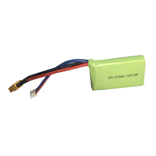 533562 100mAh | 3.7V 30C High Rate Lithium Battery