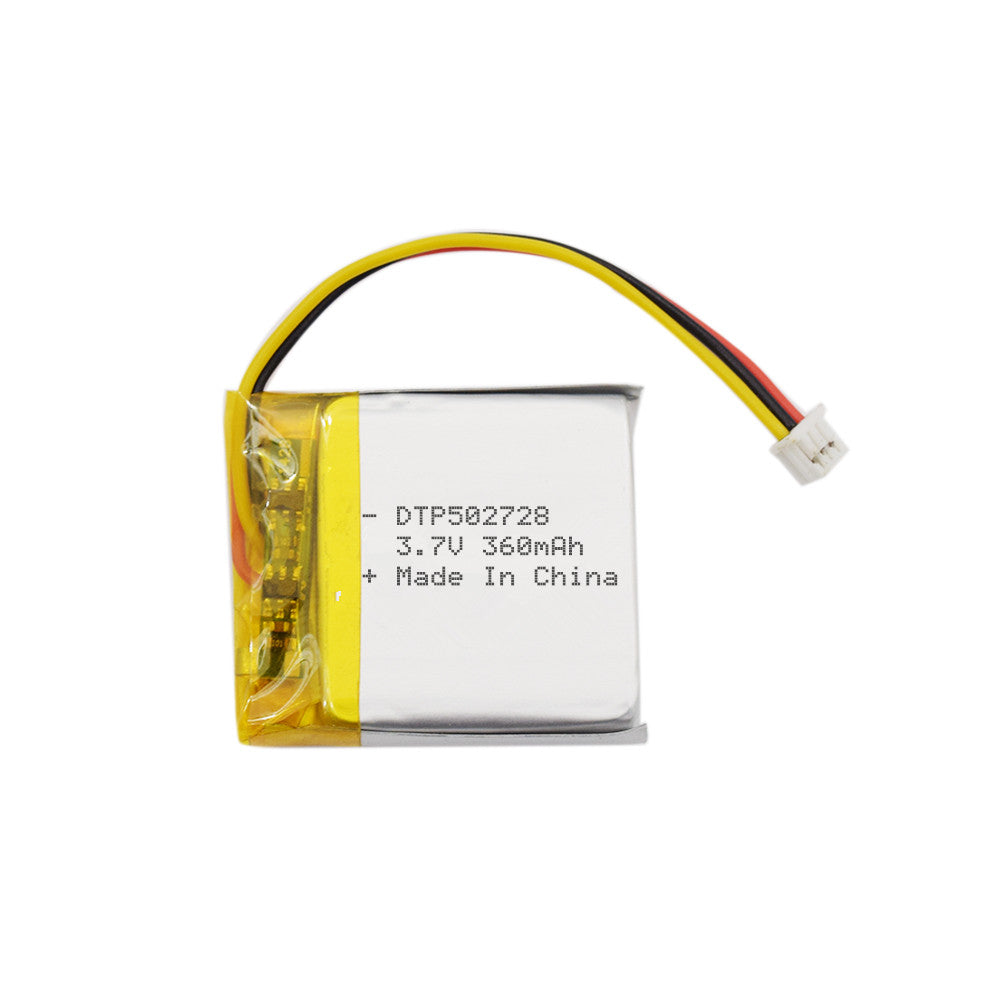 502728 500mAh with KC62133 | 3.7V LiPo Lithium Ion Battery