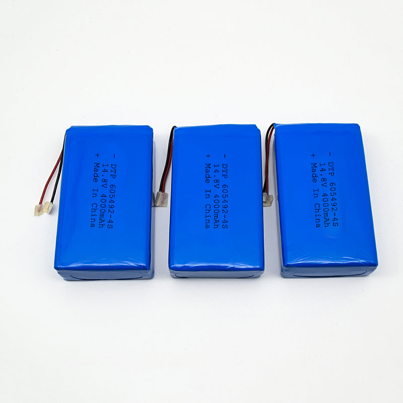 14.8V Lithium Battery Pack 605492-4S 4000mah