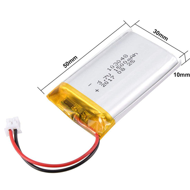 103048 1500mAh with KC62133, UL1642, CE & RoHS | 3.7V LiPo Lithium Ion Battery