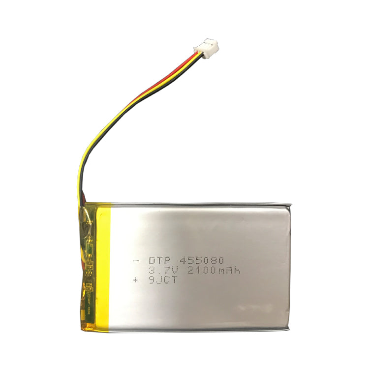 455080 2100mAh with UN38.3 | 3.7V LiPo Lithium Ion Battery