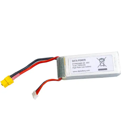 14.8V Lithium Battery Pack 653480-4S 1500mah