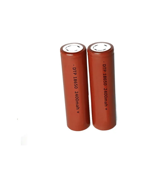 Cylindrical 18650 3.7V 2400mah Li-ion Battery (A-grade cell）