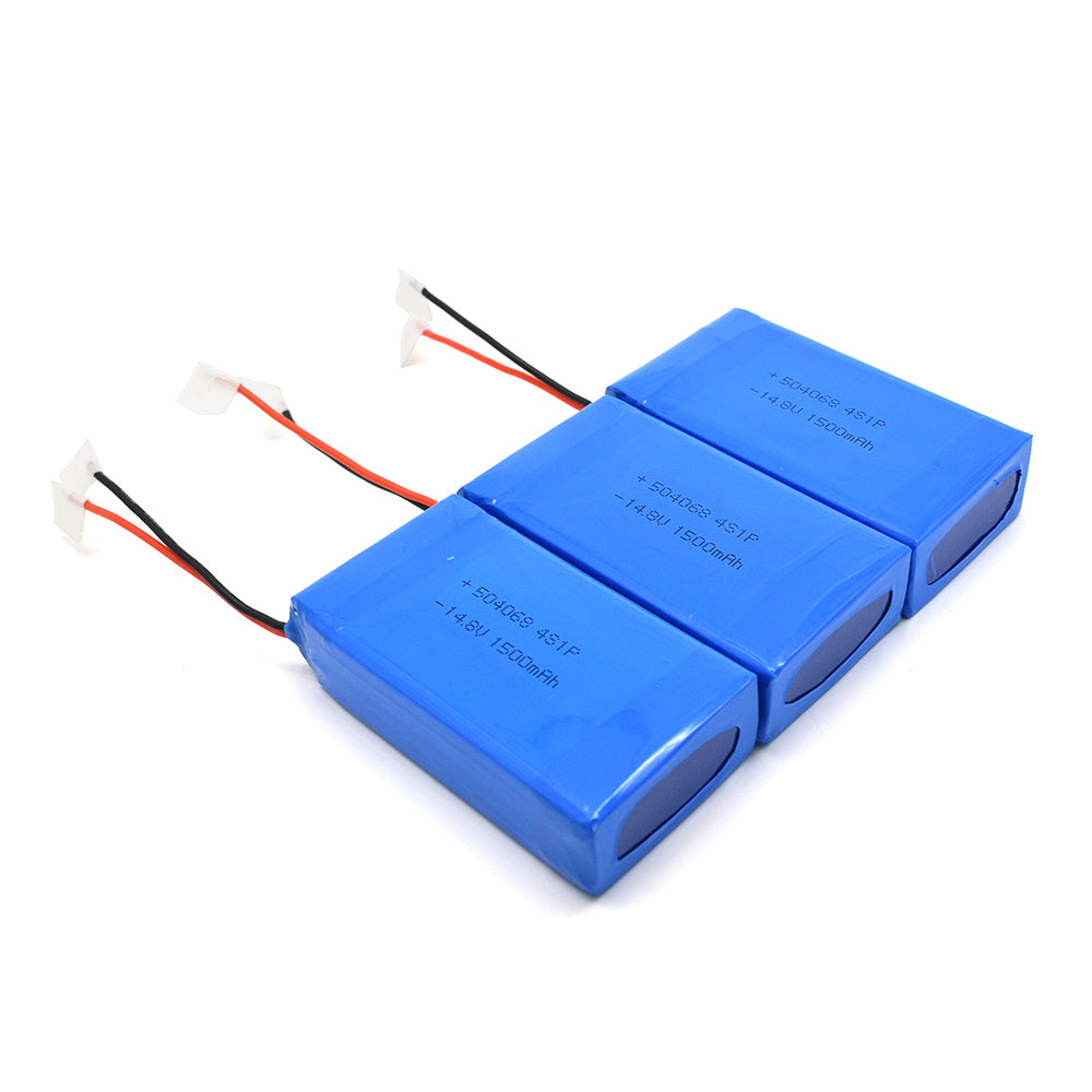 14.8V Lithium Battery Pack 504068-4S 1500mah
