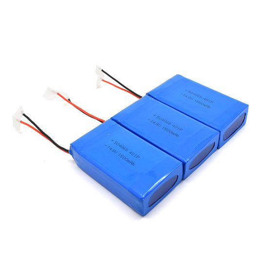 14.8V Lithium Battery Pack 504068-4S 1500mah
