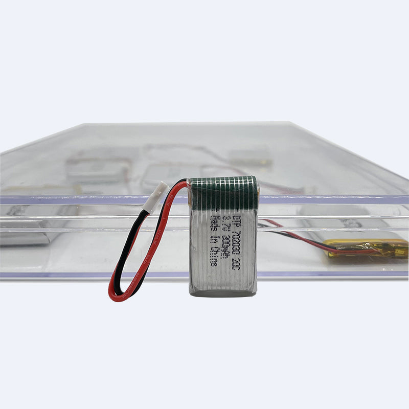 702030 300mAh | 3.7V 20C High Rate Lithium Battery