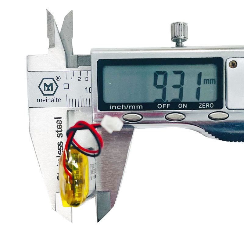 102030 500mAh with KC62133 & PSE | 3.7V LiPo Lithium Ion Battery