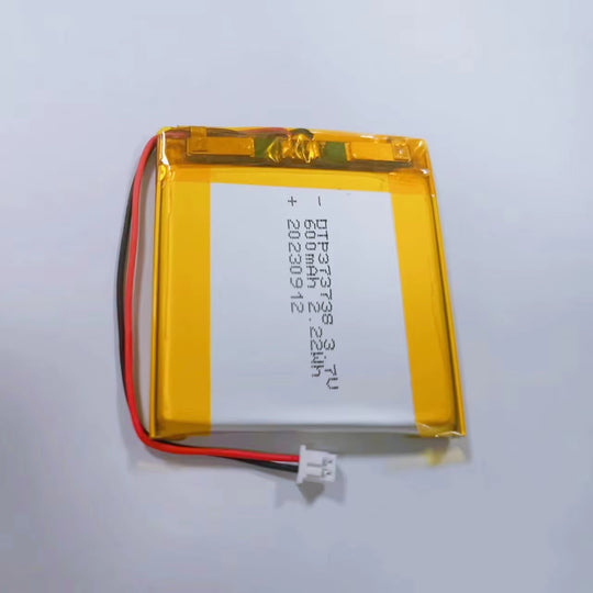 373738 600mAh | 3.7V LiPo Lithium Ion Battery