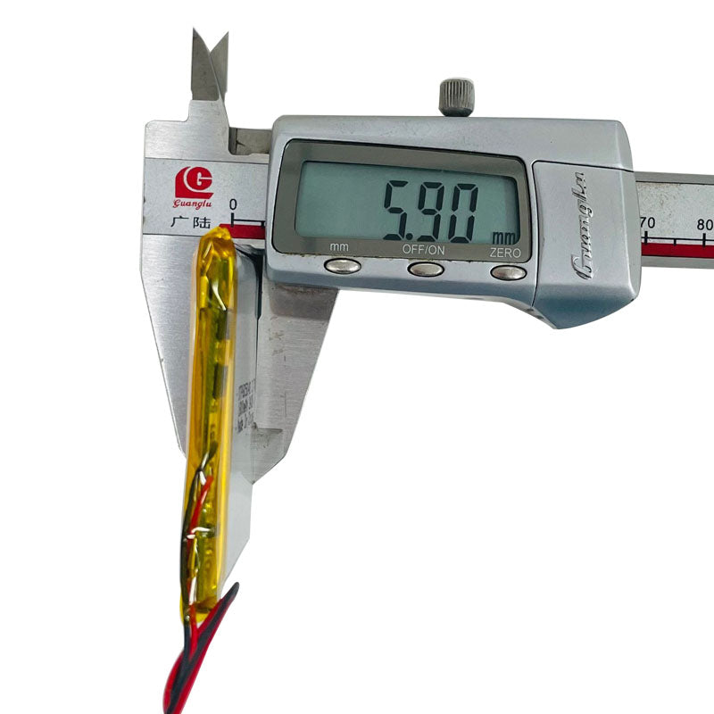 605048 1600mAh with UN38.3 & CE | 3.7V LiPo Lithium Ion Battery
