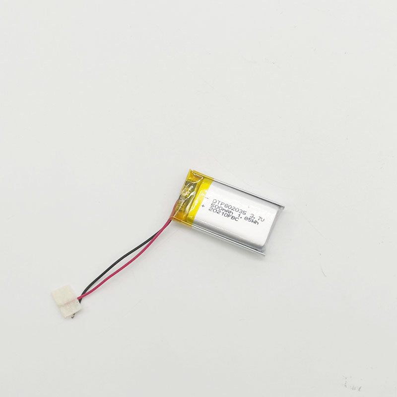 802035 500mAh | 3.7V LiPo Lithium Ion Battery