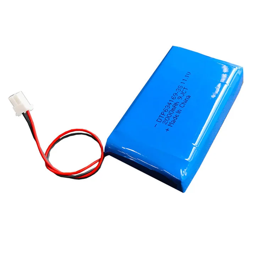 7.4V Lithium Battery Pack 634169-2S 2000mAh with KC62133 & UN38.3