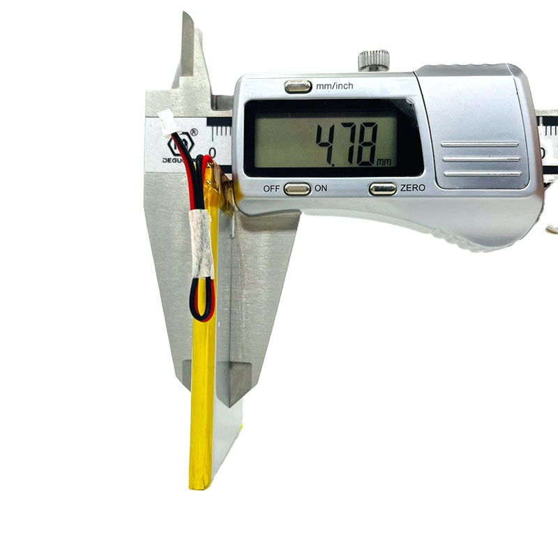 505060 1700mAh with KC62133, UN38.3, CB & RoHS | 3.7V LiPo Lithium Ion Battery