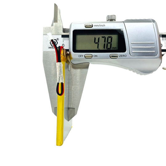 505060 1700mAh with KC62133, UN38.3, CB & RoHS | 3.7V LiPo Lithium Ion Battery
