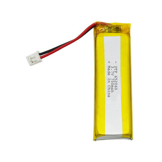 652060 750mAh 3.7V Lithium Ion Battery