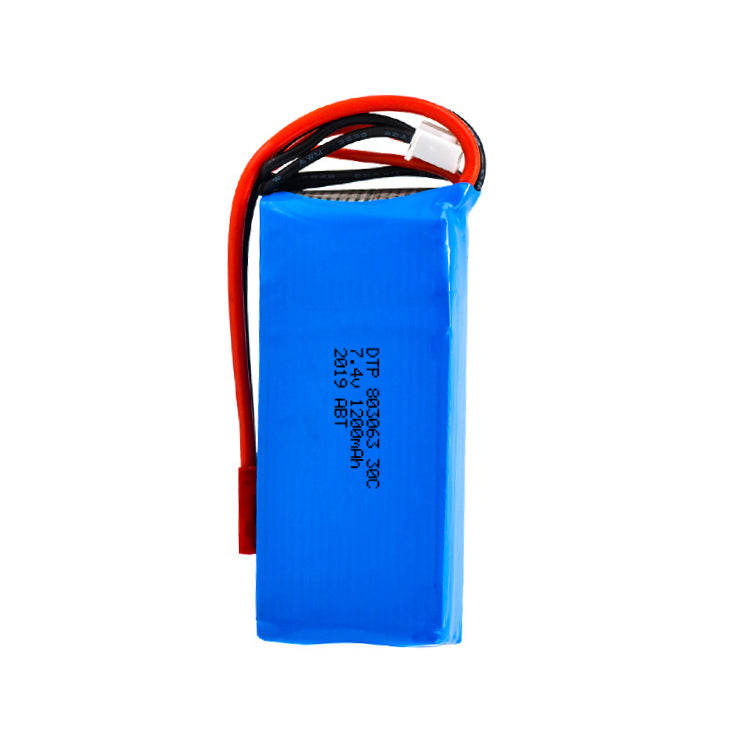 803063-2S 1200mAh | 7.4V 30C High Rate Lithium Battery