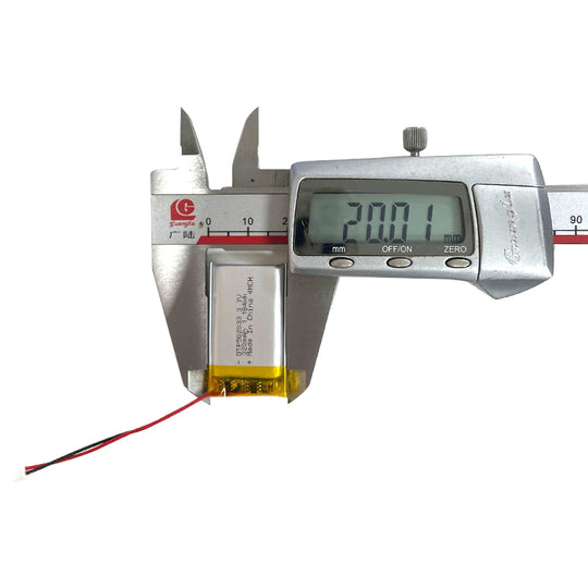 502033 320mAh with KC62133 & CE | 3.7V LiPo Lithium Ion Battery