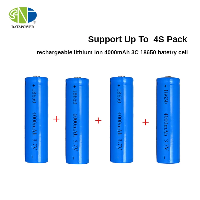 Cylindrical 18650 3.7V 4000mah Li-ion Battery (A-grade cell）