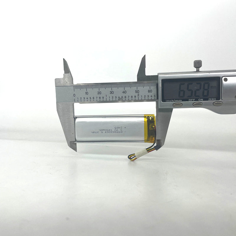 862264 1450mAh with CE | 3.7V LiPo Lithium Ion Battery