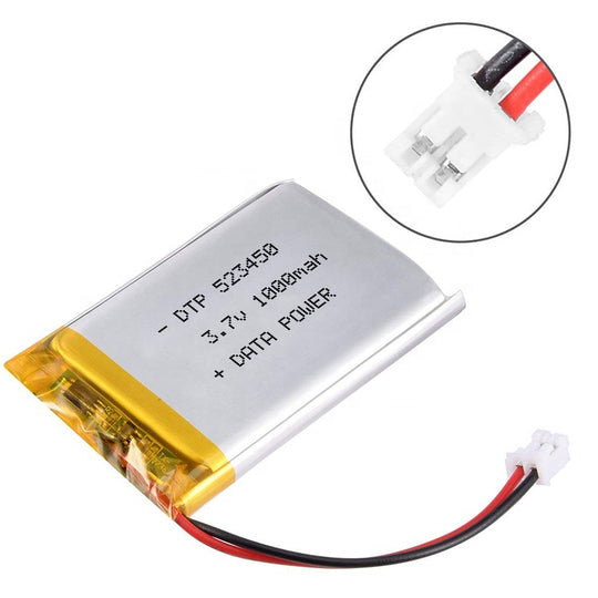 523450 1000mAh with UN38.3, BIS, CE & RoHS | 3.7V LiPo Lithium Ion Battery