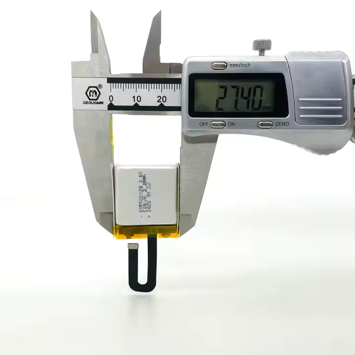 582830 600mAh | 3.7V LiPo Lithium Ion Battery