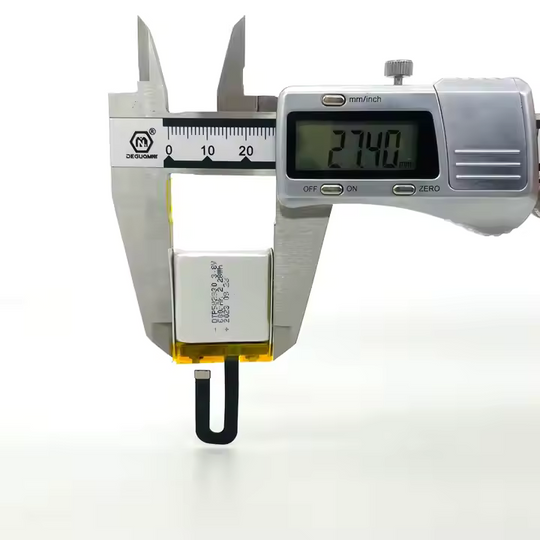 582830 600mAh | 3.7V LiPo Lithium Ion Battery