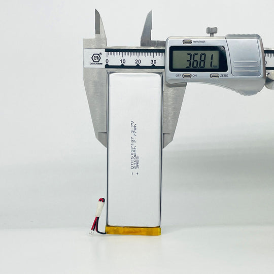5037107 2100mAh with UN38.3 | 3.7V LiPo Lithium Ion Battery