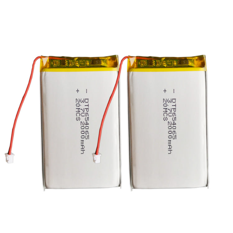654065 2000mAh | 3.7V LiPo Lithium Ion Battery