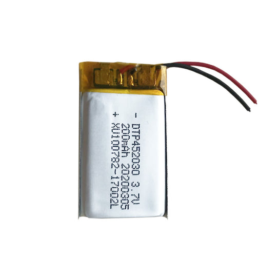 452030 200mAh with KC62133 & BIS | 3.7V LiPo Lithium Ion Battery