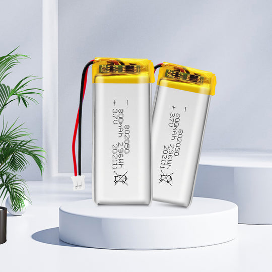 802050 800mAh 3.7V Lithium Ion Battery (A-grade cell）