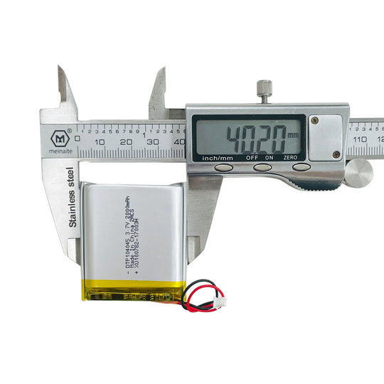 104045 2000mAh with KC62133, CE, RoHS | 3.7V LiPo Lithium Ion Battery