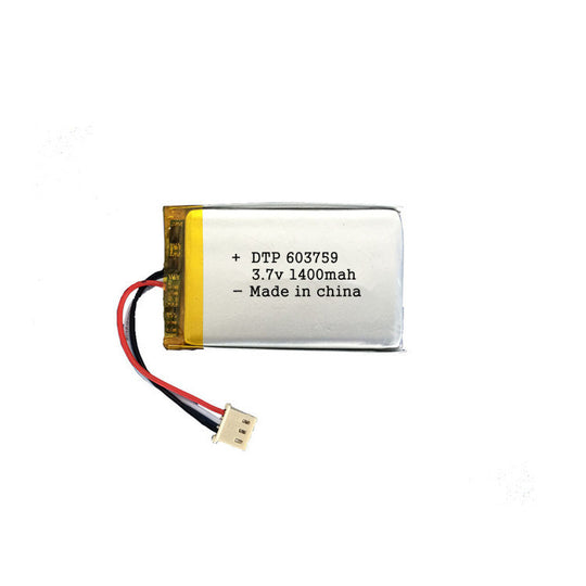 603759 1400mAh | 3.7V LiPo Lithium Ion Battery