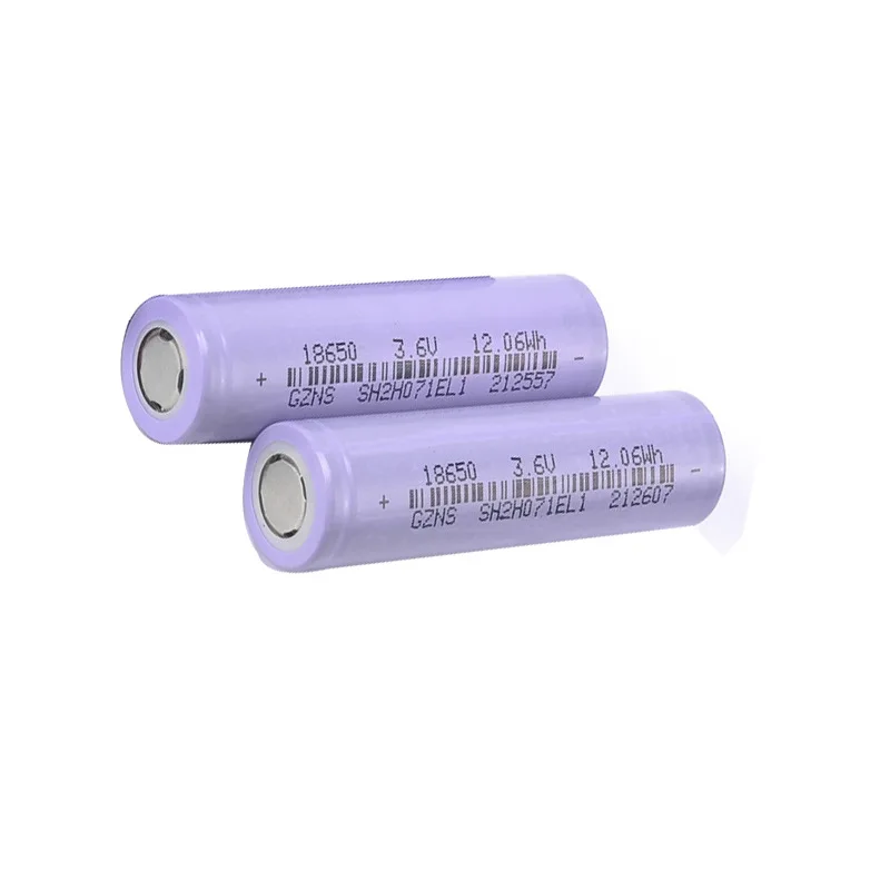 Cylindrical 18650 3.7V 2000mah Li-ion Battery (A-grade cell）