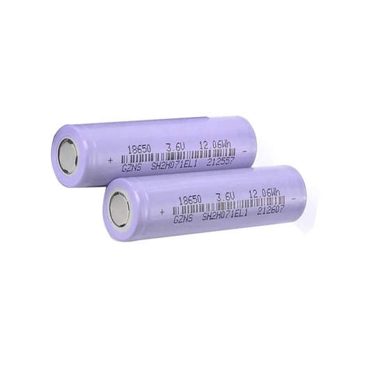 Cylindrical 18650 3.7V 2000mah Li-ion Battery (A-grade cell）