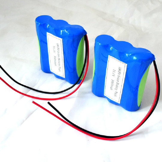 Cylindrical 18650-3S 11.1V  3000mah Li-ion Battery Pack (A-grade cell）