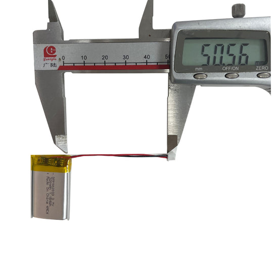 502033 320mAh with KC62133 & CE | 3.7V LiPo Lithium Ion Battery