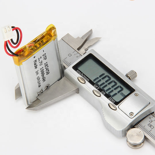 103450 1800mAh with KC62133, UL1642, UN38.3, CB, BIS & CE | 3.7V LiPo Lithium Ion Battery