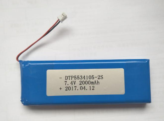 7.4V Lithium Battery Pack 5534105-2S 2000mah