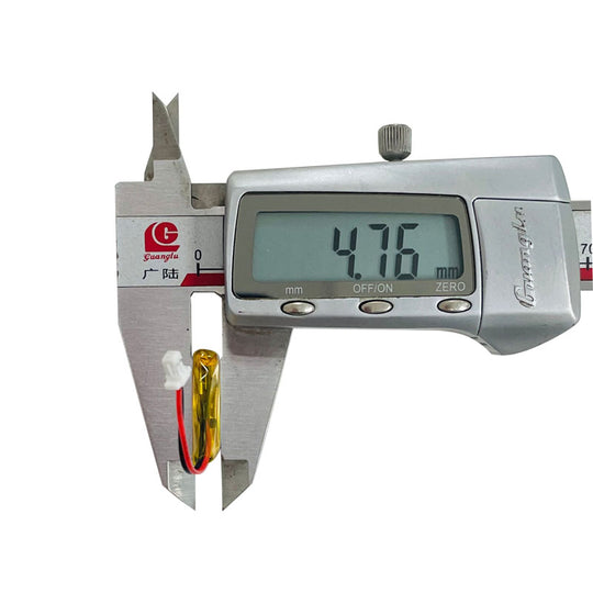 502020 150mAh with KC62133 | 3.7V LiPo Lithium Ion Battery