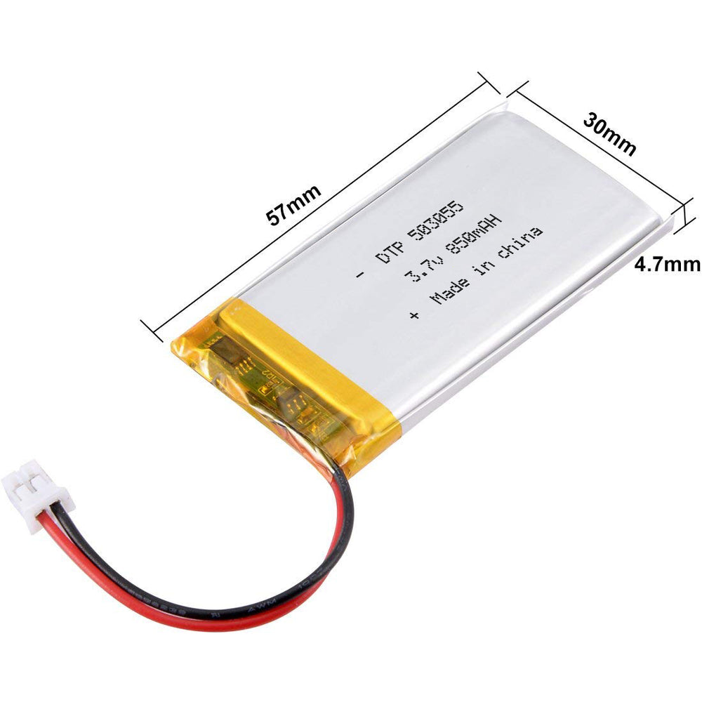 503055 850mAh | 3.7V LiPo Lithium Ion Battery