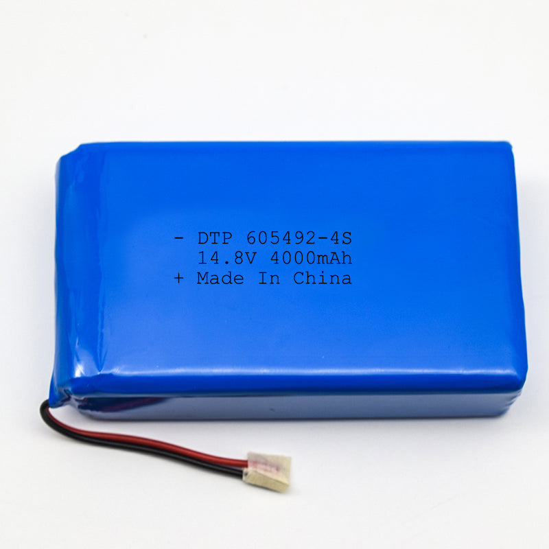14.8V Lithium Battery Pack 605492-4S 4000mah