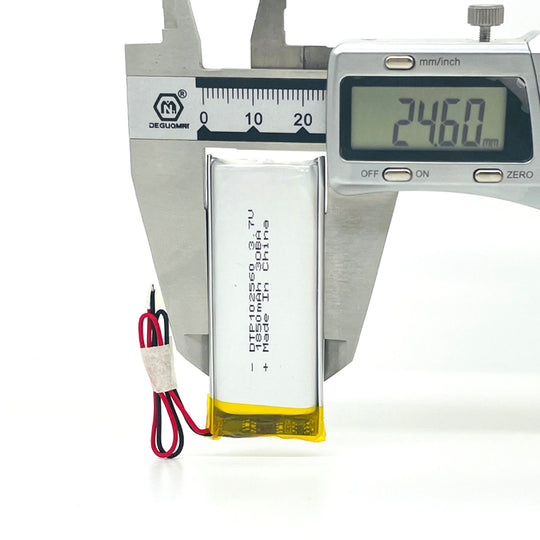 102560 1850mAh | 3.7V LiPo Lithium Ion Battery