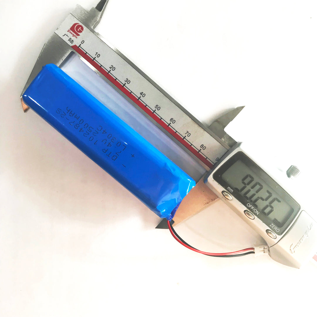 7.4V Lithium Battery Pack 102487-2S 2500mah